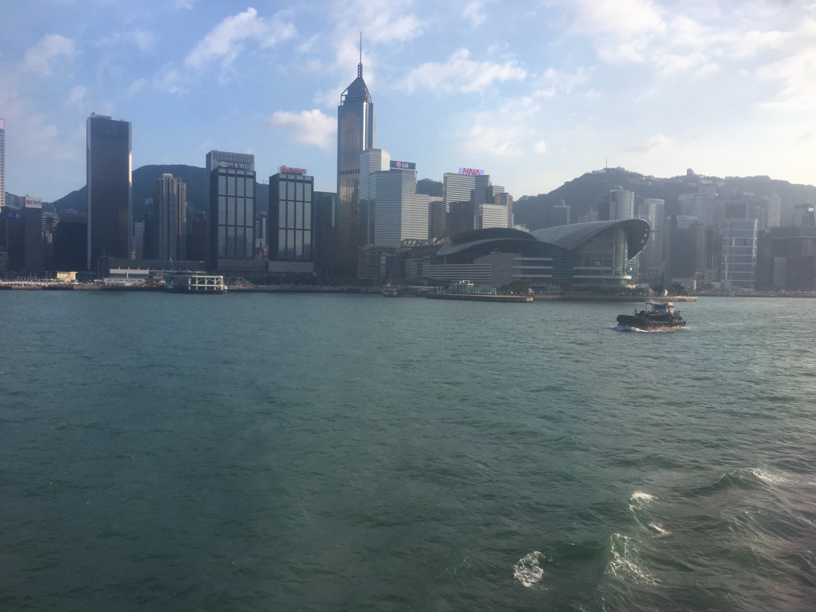 香港维多利亚港海景